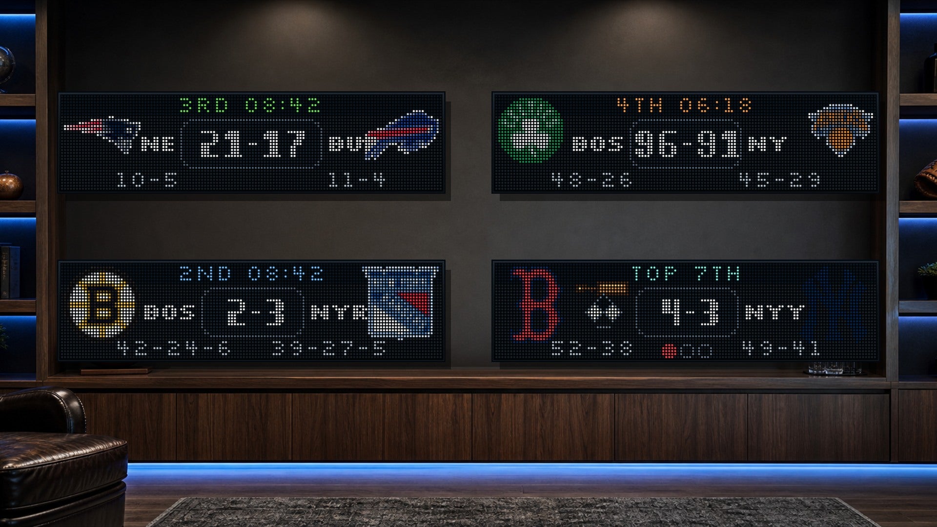 Real NFL, NBA, NHL, and MLB Pixora cards