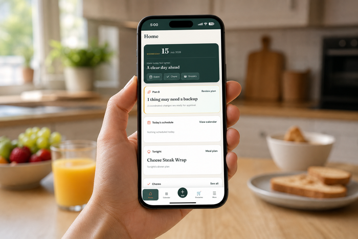 Pixora Planner running on a phone